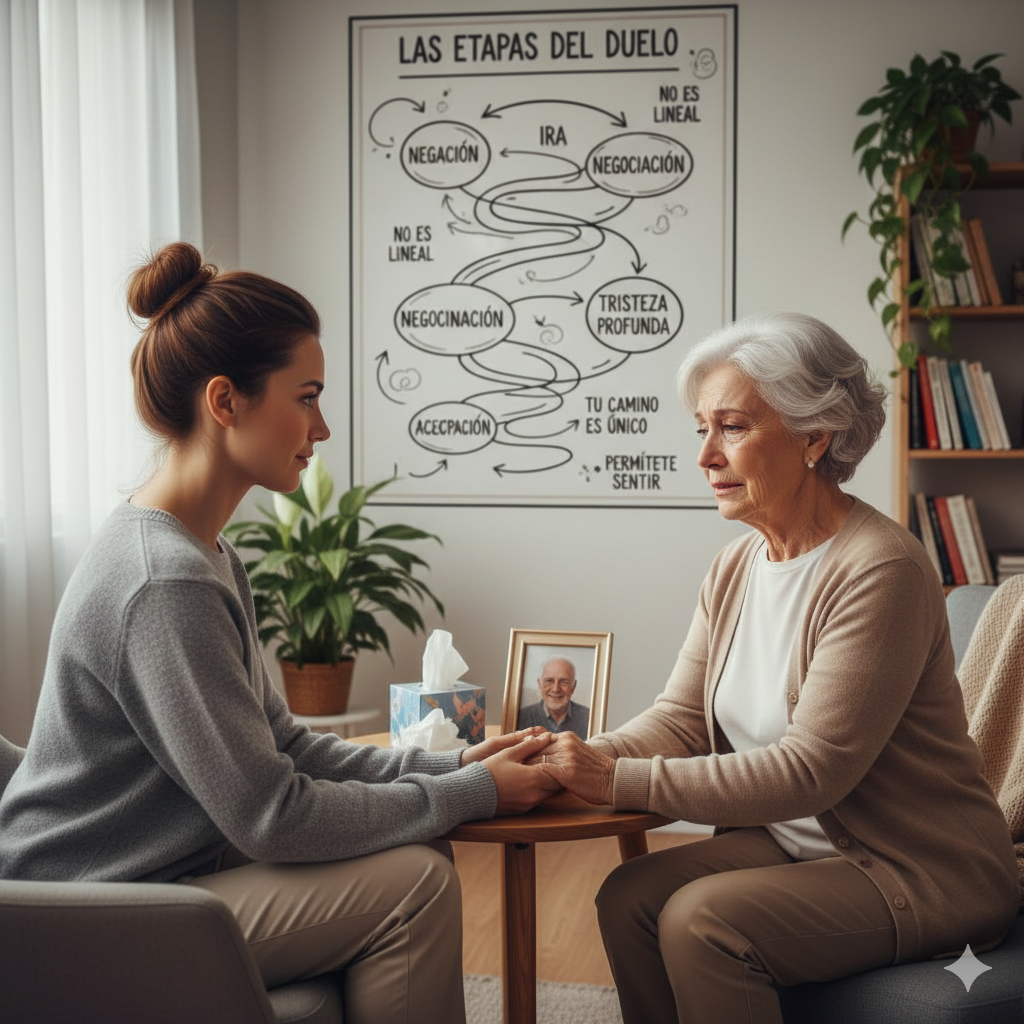 Las etapas del duelo: una guía clara y realista