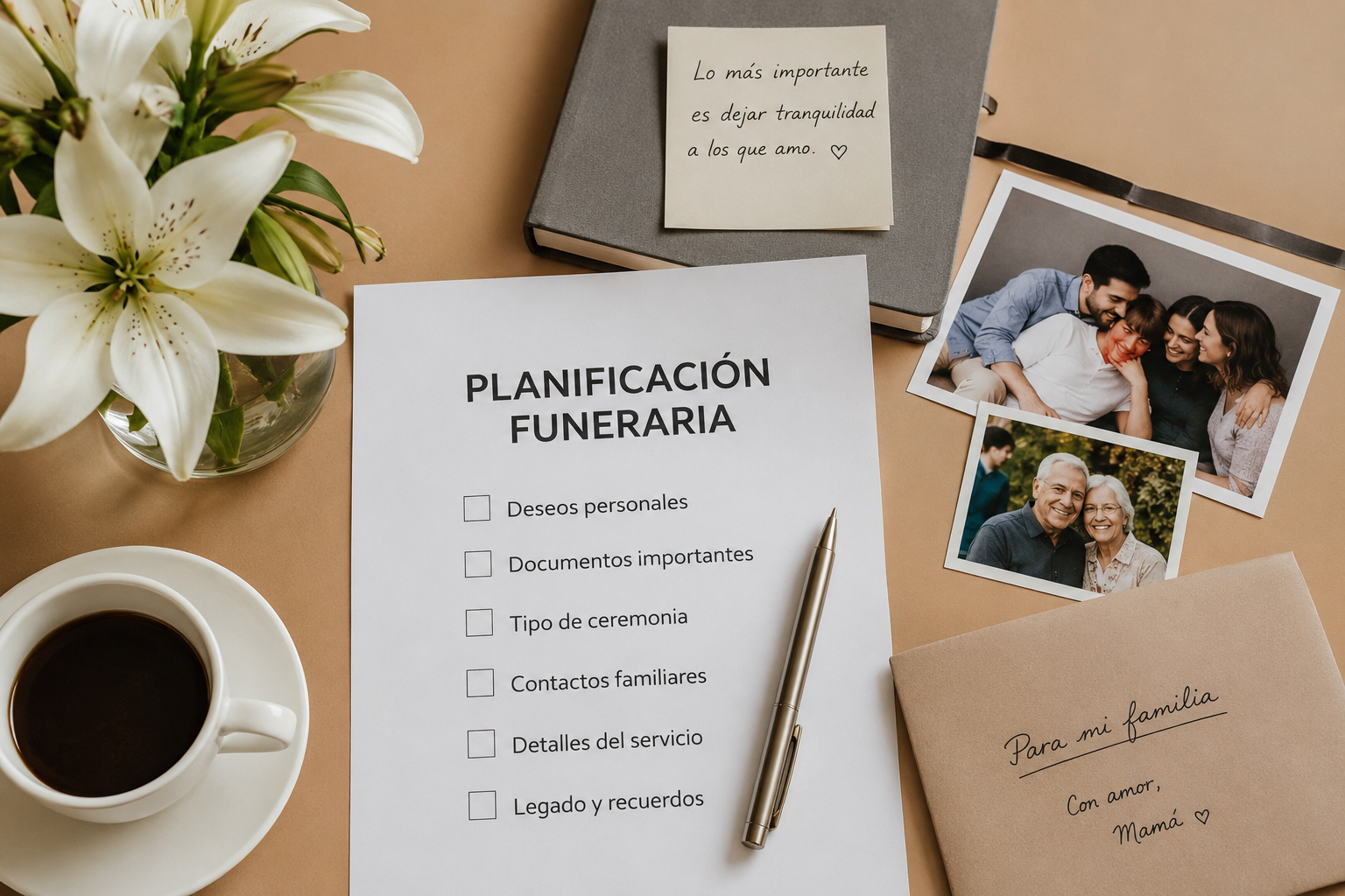 Planificación funeraria consciente: menos estrés en momentos difíciles