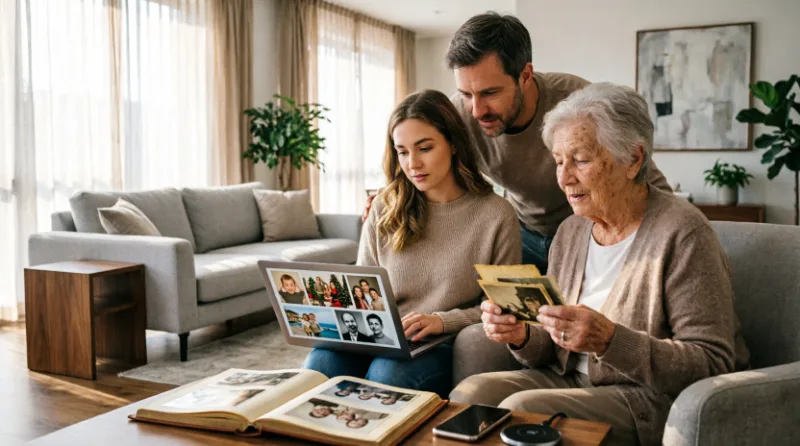 Cómo organizar fotografías digitales para preservar la historia familiar