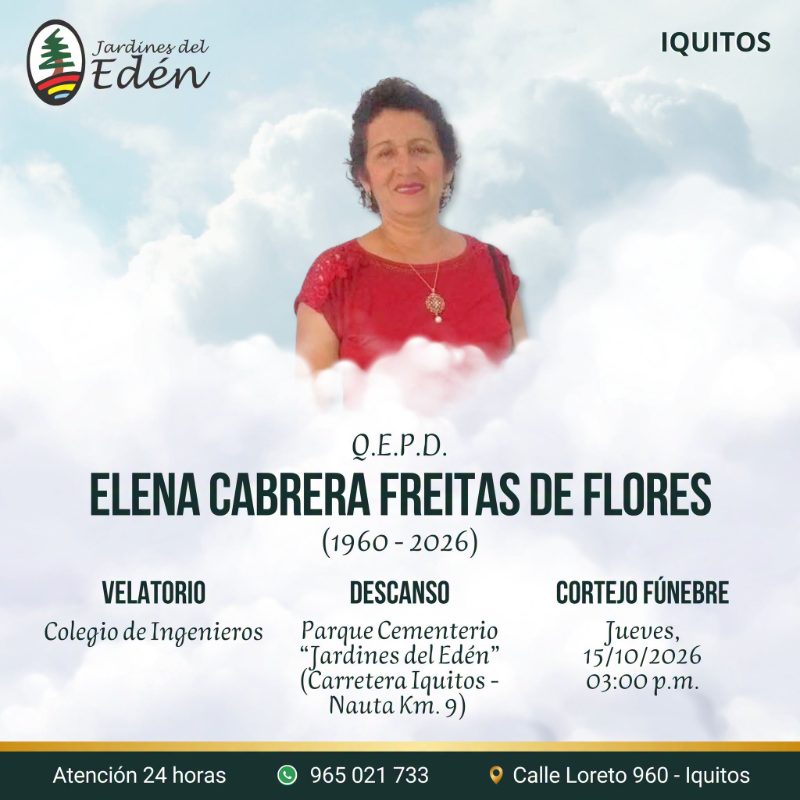 Elena Cabrera Freitas De Flores