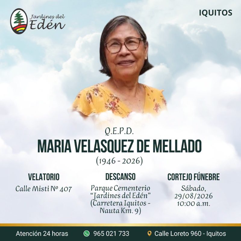Maria Velasquez De Mellado