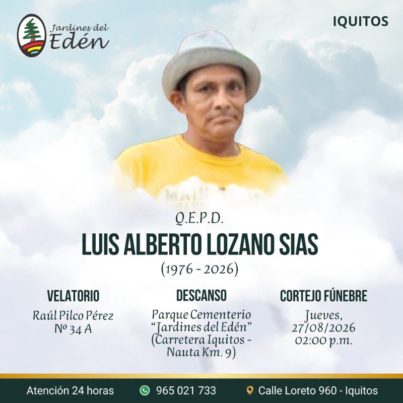 Luis ALberto Lozano Sias