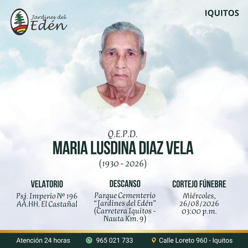 Maria Lusdina Diaz Vela