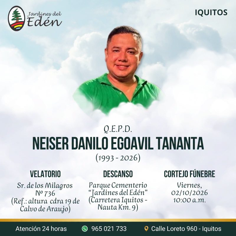 Neiser Danilo Egoavil Tananta