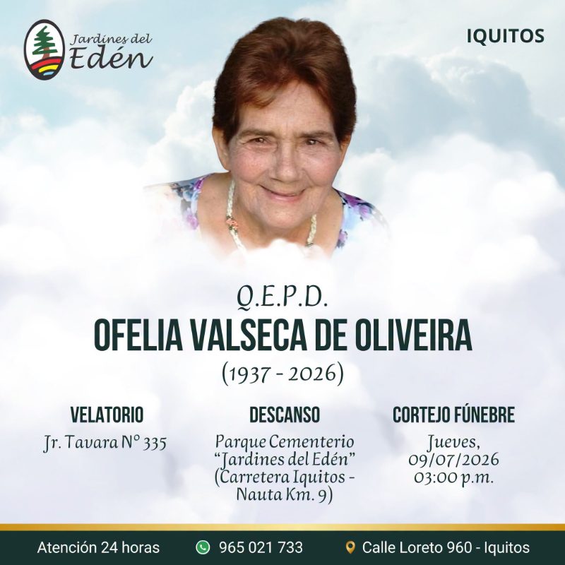 Ofelia Valseca De Oliveira