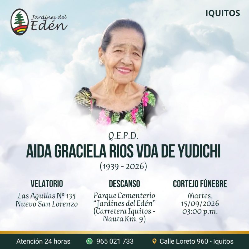 Aida Graciela Rios VDA De Yudichi