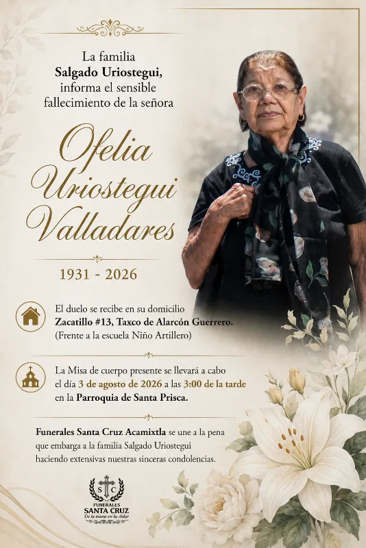Ofelia Uriostegui Valladares