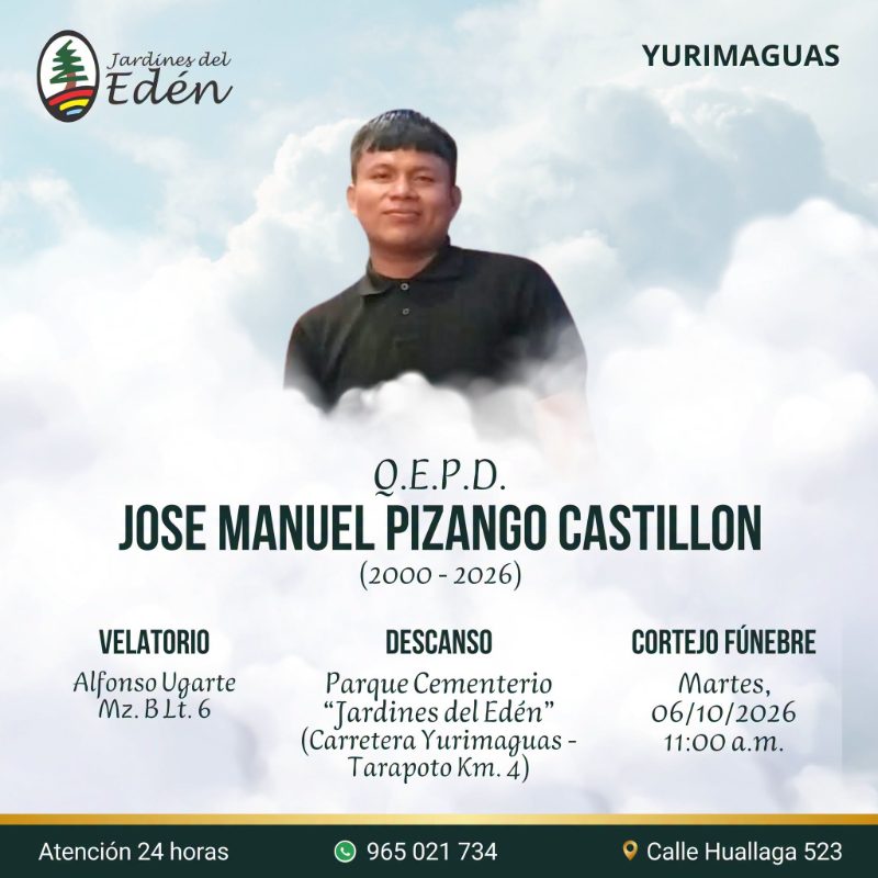 Jose Manuel Pizango Castillon