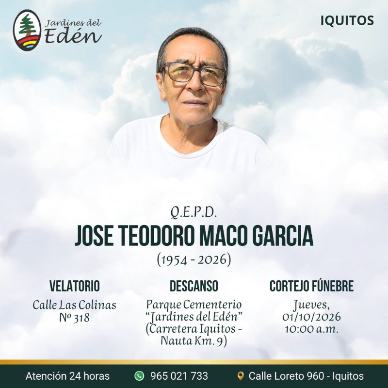Jose Teodoro Maco Garcia