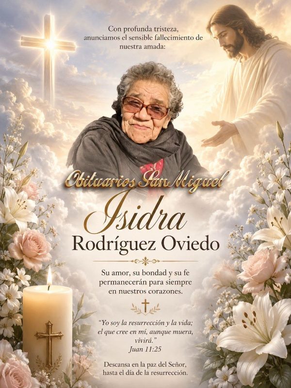 Isidra Rodriguez Oviedo